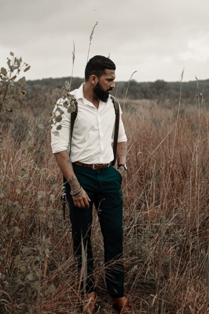 do you wear a belt with suspenders